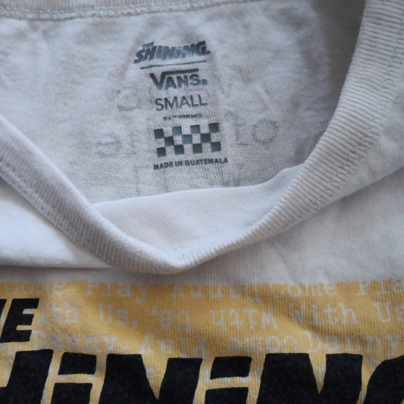 Vans X The Shining S Long Sleeve Tee Grady Twins Stanley Kubrick Horror Film - Picture 6 of 6